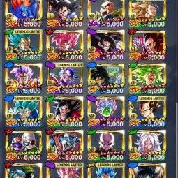 VIP ACCOUNT-High Lvl 380-421m Power-Long-standing account-UL super vegito+35 Legends Limited Good Star) 78 Zenkai Red Vip+Have Equipment-ANDROID-IOS-BANDAI (523 2